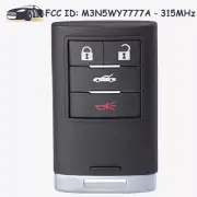 Remote Key Fob M3N5WY7777A for 2008 2009 2010 2011 2012 2013 Chevrolet Corvette