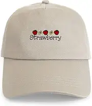 [CafePress] Strawberry Cap Adjustable Baseball Cap