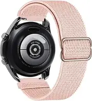 BWAD 20mm 22mm Nylon Strap For Gamrmin Vivoactive3 4 5 Venu2 HR Plus Sq Adjustable Elastic Bracelet For Forerunner265/255/245/645/754/735/945/955 Approach S12 Watchbands