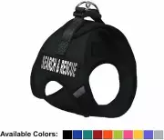 Search And Rescue Nylon Mesh Easy Step-In Padded Soft Puppy Pet Dog Harness