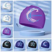 Silica Adult Swimming Cap Protect Ears Waterproof Bathing Cap Water Sport