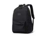 Womens Travel Backpack Students Schoolbags Large Capacity Backpack Men Multi-pocket Laptop Back Packs for College Work - Black