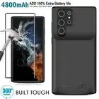 Samsung Safe Charging 4800mAh Battery Pack Case Glass for Galaxy S21 Plus/Note10