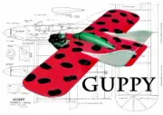 Guppy .20 3ch Sport Model 42" WS RC Airplane Laser Cut Balsa Short Kit