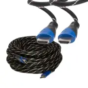 50ft Braided HDMI Cable High Speed 2.0 4K 60Hz UHD HDR 2160P LCD Ethernet HDTV
