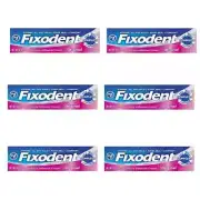 (6 Pack) SEALED! Fixodent Denture Adhesives Cream Original 1.40 Ounces EACH!