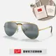 【RayBan 雷朋】飛行員偏光康目色太陽眼鏡(RB3625-9196G6 62mm 偏光康目色鏡片)