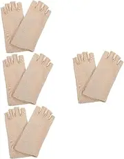 [BESTYASH] Uv Blocking Gloves Half Finger Sun Gloves for Women Elastic Breathable Design