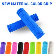 1 Pair MTB Mountain Bike Handlebar Grips Soft Rubber Grips Anti-skid Comfortable