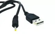 1x USB A Male to 2.5mm DC Plug Power Charging Charger Cable Cord for Tablet PC
