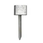 RapidMesh 360 x 100mm Galvanised Steel Spike Foot - For Temporary Fence