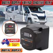 140A Volt Display Dual Battery System Smart Isolator VSR Voltage Sensitive Relay