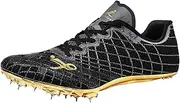 [ZHENSI] Men's Track & Field Shoes Kids Student Spikes Running Sneakers Lightweight Comfortable for Jumping Sprint