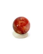 10mm Mini Sphere - Fire Quartz