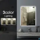 600x750mm Rectangle 3 Colour Lighting BACKLIT LED Mirror Touch Sensor Switch Def