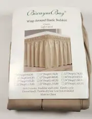Biscayne Bay 18" Wrap Around Elastic Bedskirt (12E5)