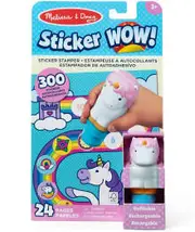 Melissa & Doug Sticker WOW! Activity Pad & Sticker Stamper - Unicorn