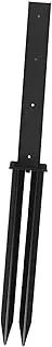Toyvian Heavy Duty Fence Post Ground Anchor Durable Repair Tool for Securely Fixing Garden Fences Easy Installation Weather Resistant Design Convenient Post Support