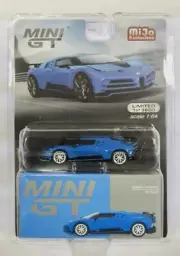 MINI GT 1/64 MIJO TOYS EXCLUSIVE BUGATTI CENTODIECI BLUE #586