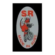 Suparoo - Bar and post decal - old school bmx