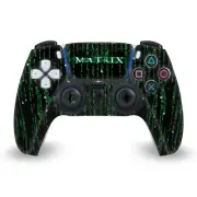 OFFICIAL THE MATRIX KEY ART VINYL SKIN DECAL FOR PS5 SONY DUALSENSE CONTROLLER
