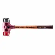 HALDER 40mm 540g Rubber Mallet Rubber/PVC Tips Wood Handle 3026.04