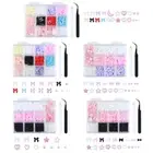 12 Grid Mixed Nail Charms Nail Art Assorted Colors And Styles For Creative Nails
