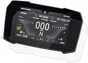 Screen Protector Motorcycle Scratch Cluster Screen Dashboard Protection Instrument Film, for Tiger 900 RALLY PRO, for Tiger900 GT PRO LOW 2020 2021 Motorcycle Screen Protector(BLACK 5 inches)