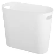Small Trash Can Garbage Can Container Bin with Handles 3 Gallons Plastic Wast...