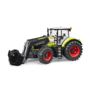 Bruder Licensed 1:16 Scale Claas Axion 950 With Frontloader Model Car