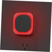 2 Pack Plug in Night Light, Auto Dusk to Dawn Sensor, LED Night Dimmable Red