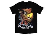Wu-Tang Clan Tour '23 Dragon Back Print T Shirt