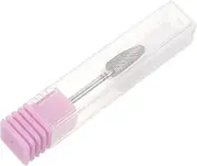 BAZEITFLOW Cuticle Cleaner Nail Drill Bit for Nails Dual Sided Tungsten Manicure Tool for Gel Polish Removal Easy to Use Compatible with Electric Nail Drills
