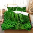 Tropical Forest Jungle Duver /doona Cover Double Comfort Queen Bedding Set