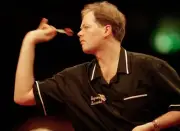 Raymond van Barneveld Netherlands at the Embassy World Darts Champ- Old Photo