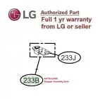 LG GENUINE PART #AJC73112305 FRIDGE Door Stopper Assembly GF-V570MBL GF-V570MBLC