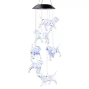 Garden Hanging Outdoor Wind Chimes Colour Changing Decor Solar Powered LED Light