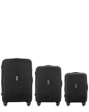 Izod Sabina 3pc Premium Lightweight Hard Shell Luggage Set