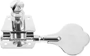 GOOHOCHY Bass Knob Electric Guitar Tuners Acoustic Guitar Parts Guitar Replacement Pegs Guitar Tuning Peg Buttons Acoustic Guitar Tuning Pegs Guitar Tuner Pegs Silver Stainless Steel