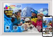 New 64GB Digital Photo Frame WiFi6&5G Digital Picture Frame 100% sRGB 19...