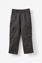 [Cotton On Kids] Cotton On Kids - Pleat Front Cargo Pant - Phantom 4 PHANTOM