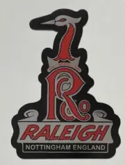 Raleigh Heron on silver or gold foil