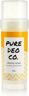 Orange Cedar Natural Deodorant