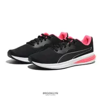 在飛比找蝦皮商城優惠-PUMA 慢跑鞋 TRANSPORT 黑螢光粉 網布 運動鞋