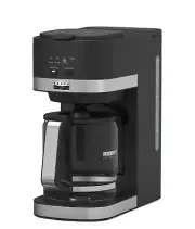 Bella Pro Series - Single Serve & 12-Cup Coffee Maker Combo - Black - $129