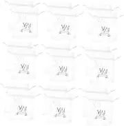 KAILIKETIY 20 Pcs Drawstring Mesh Bags Reusable Gauze Pouches for Herbs Flowers Organizing Small Items Sturdy Storage with Elegant Presentation