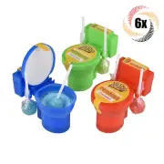 6x Plungers Too Tarts Assorted Sweet & Sour Fruit Plungers Novelty Candy | .7oz