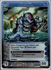 (cc1020) RELLIM Chaotic Card (Courage 80 Power 85 Wisdom 65 Speed 35 Energy 55)