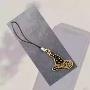 Black Wizard in Training Hat Phone Charm - Ghosts Witches Spooky