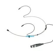 HIXMAN Black HM1-MI Headset Headworn Mic For Mipro Peavey Beyer Wireless System